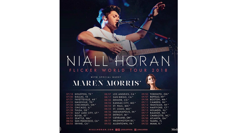 Niall Horan Flicker World Tour Dates