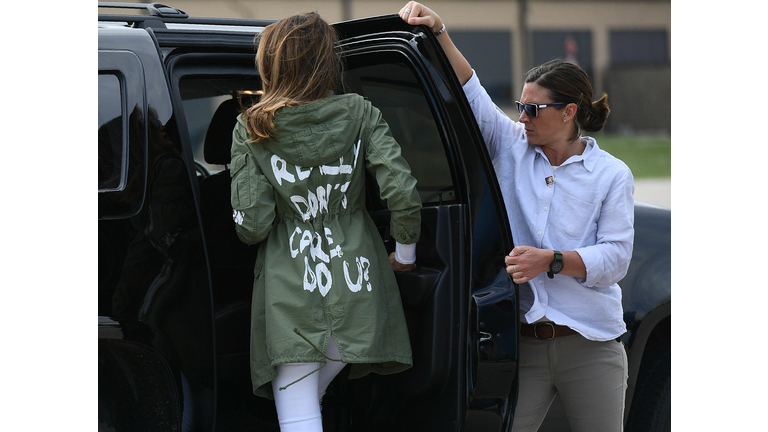 Melania Trump "I really don't care, do you?" jacket