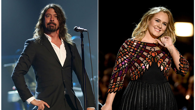 Dave Grohl Wants Adele Collaboration for Next Foo Fighters Album
