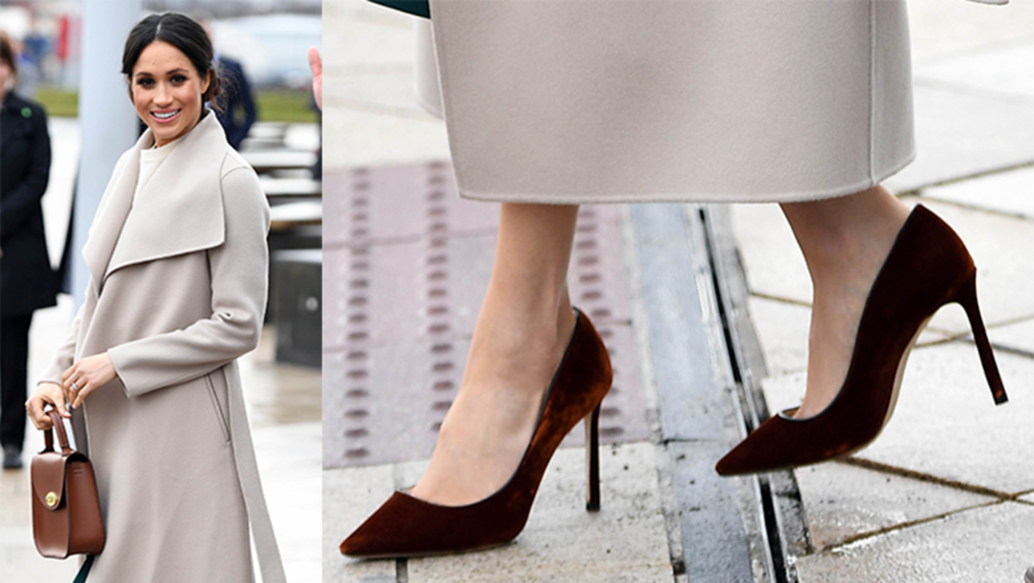 Meghan markle store shoes size