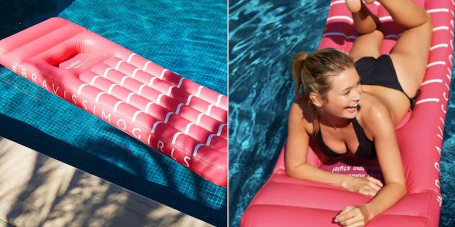 This Genius Pool Float Has a Holder For Your Boobs For Ultimate Comfort