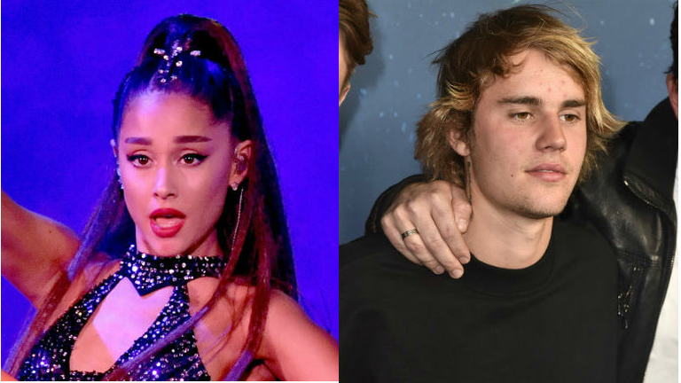 Ariana Grande, Justin Bieber