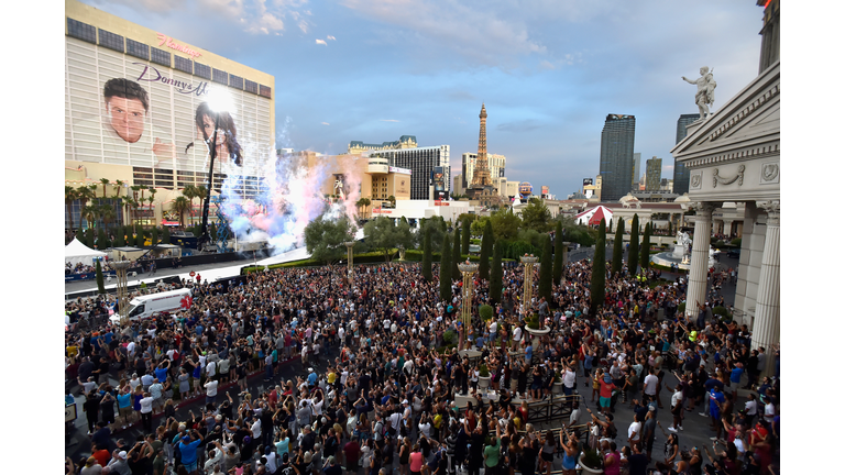 Travis Pastrana at Evel Live event in Las Vegas