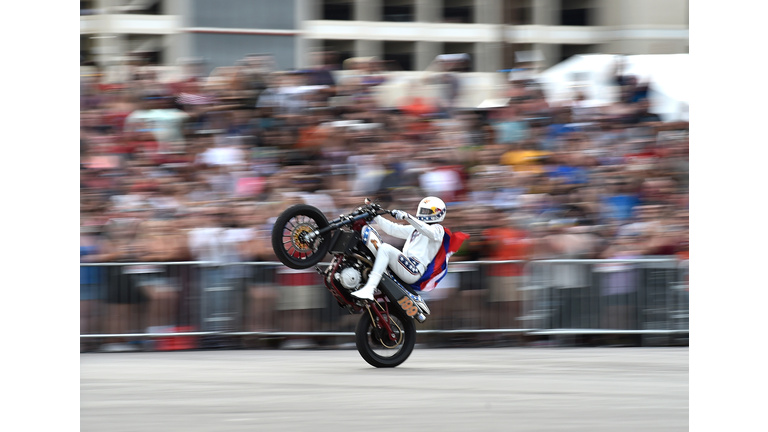 Travis Pastrana at Evel Live event in Las Vegas