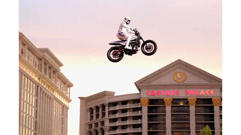 Travis Pastrana at Evel Live event in Las Vegas