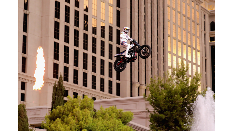 Travis Pastrana at Evel Live event in Las Vegas