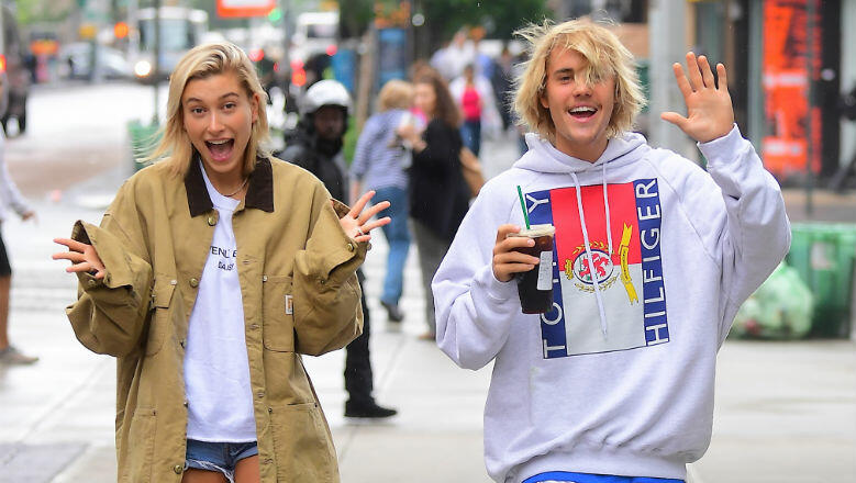 Hailey Baldwin Straddles A Shirtless Justin Bieber In Steamy New Photo Iheart
