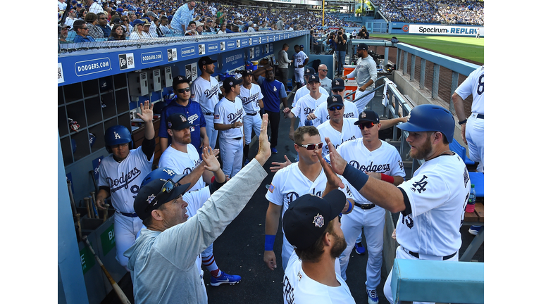 Dodgers dugout 