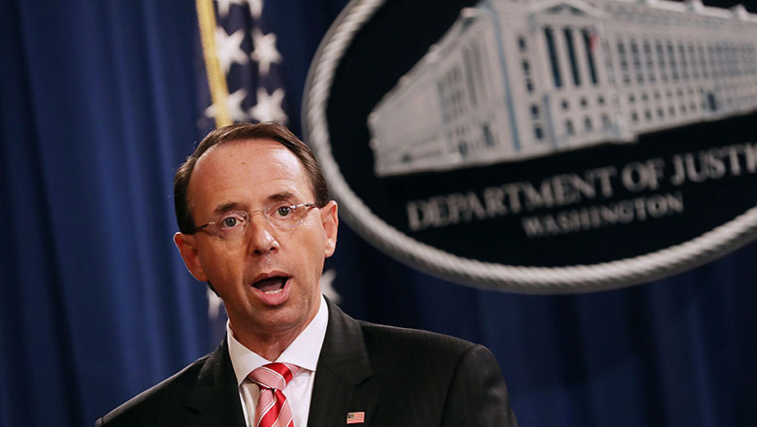 Deputy Attorney General Rod Rosenstein