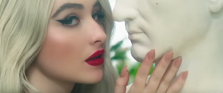 Sabrina Carpenter Turns Men Into Stone in "Almost Love" Music Video - Thumbnail Image