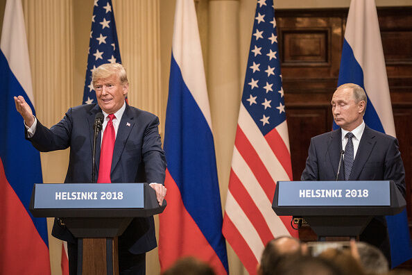 President Trump and Putin Press Conference-Getty Images