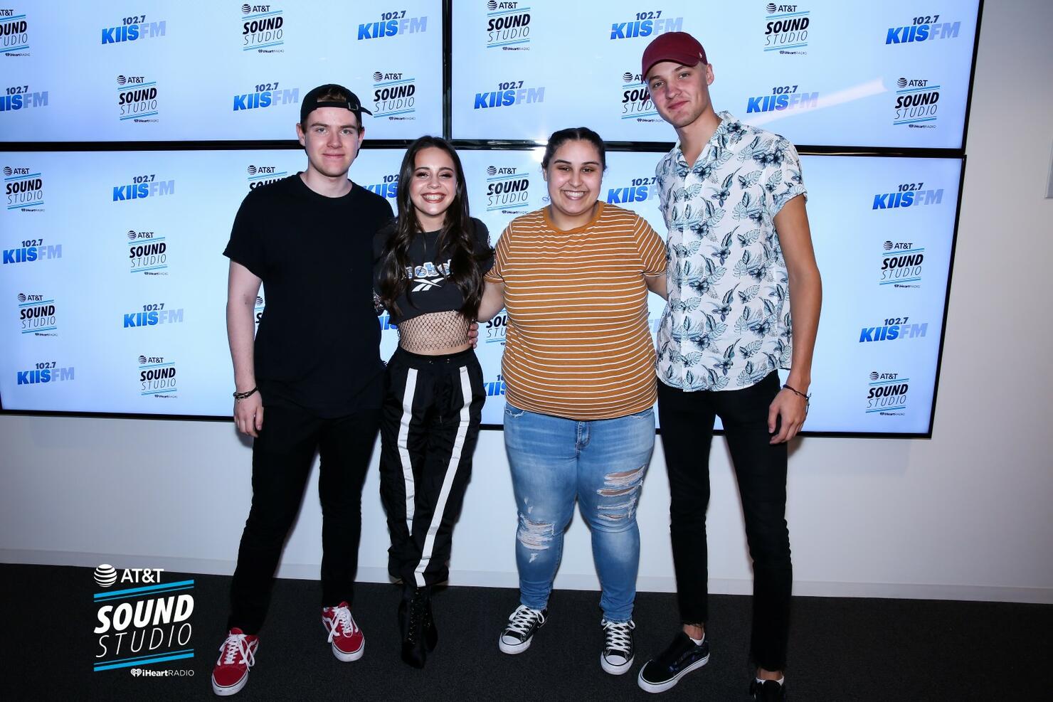 Bea Miller and NOTD at KIIS FM