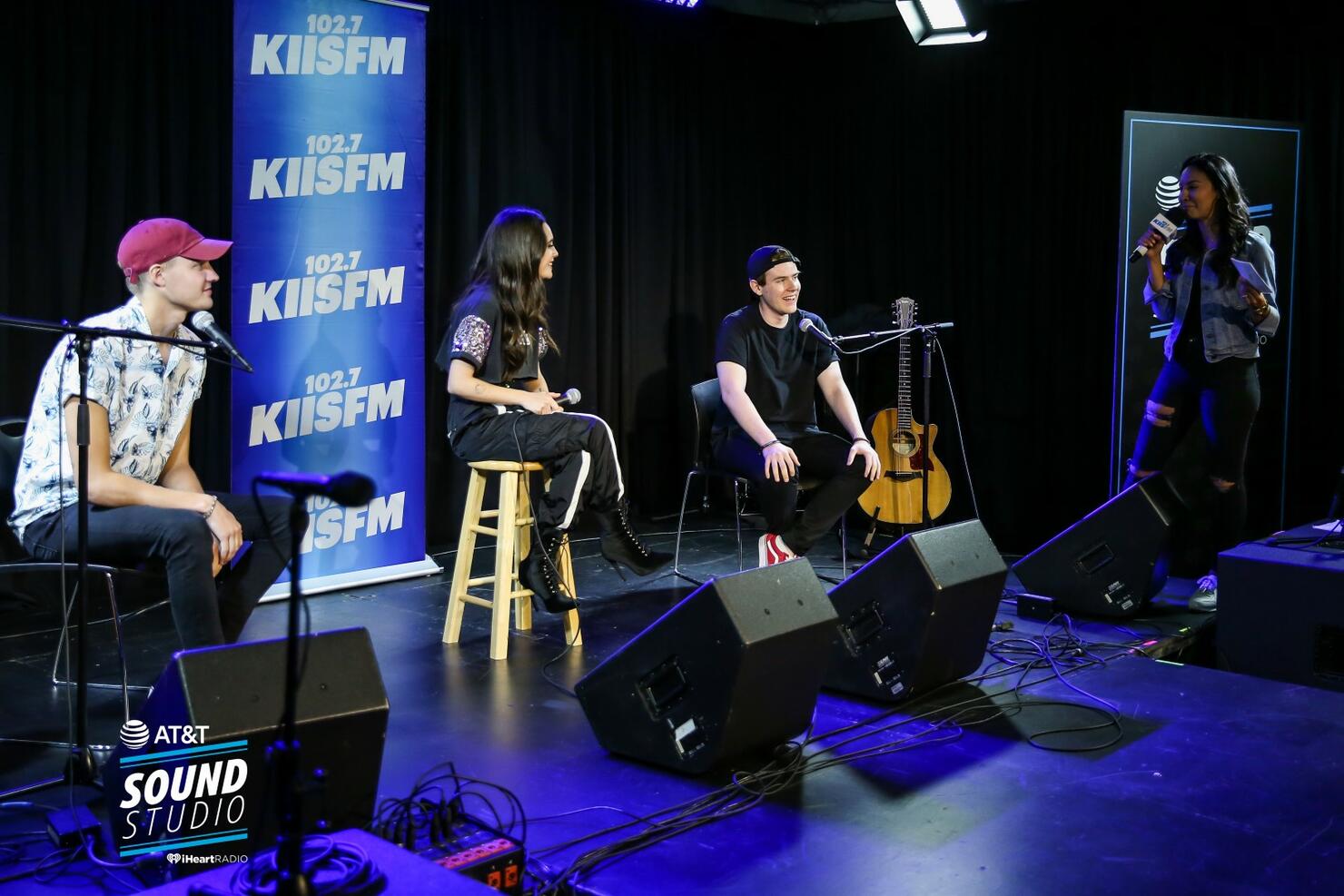 Bea Miller and NOTD at KIIS FM