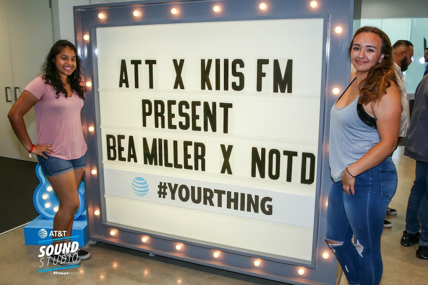 Bea Miller and NOTD at KIIS FM