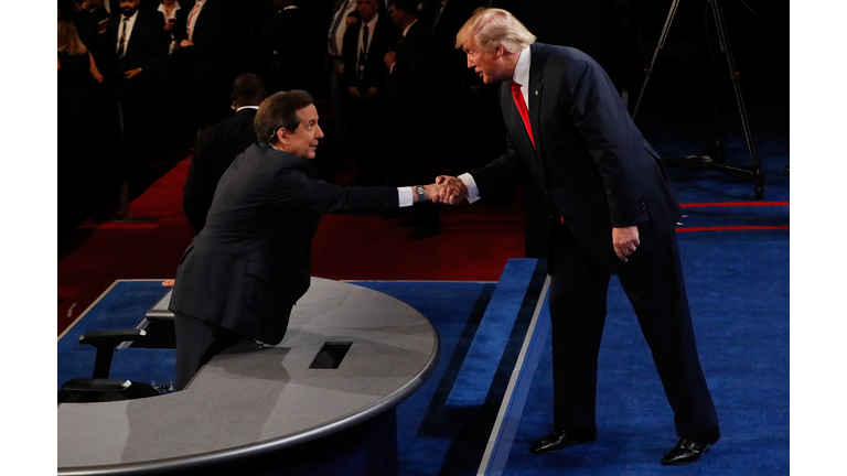 Chris Wallace and Donald Trump