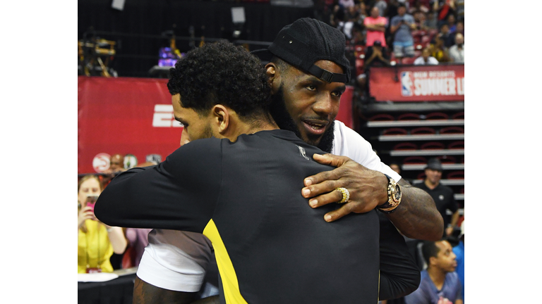 LeBron and Josh Hart 