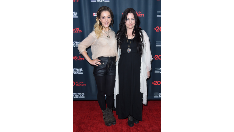 Amy Lee & Lindsy Stirling - Getty Images