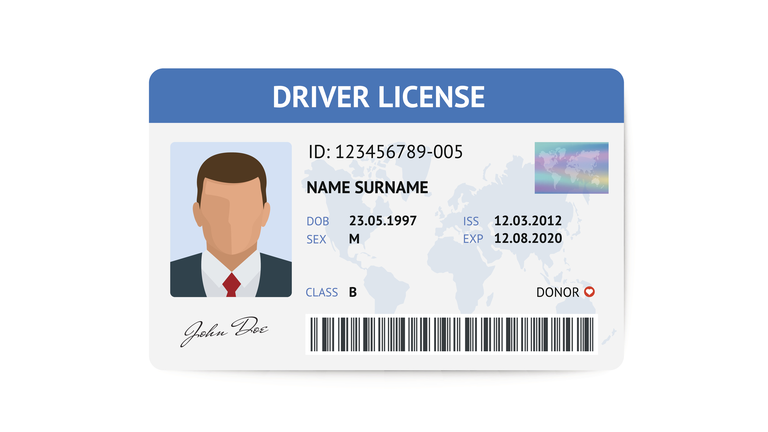 Driver License Getty RF