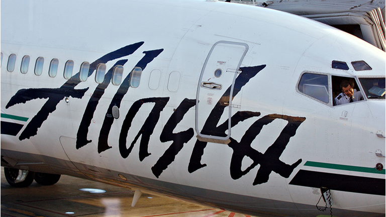 Alaska Airlines plane