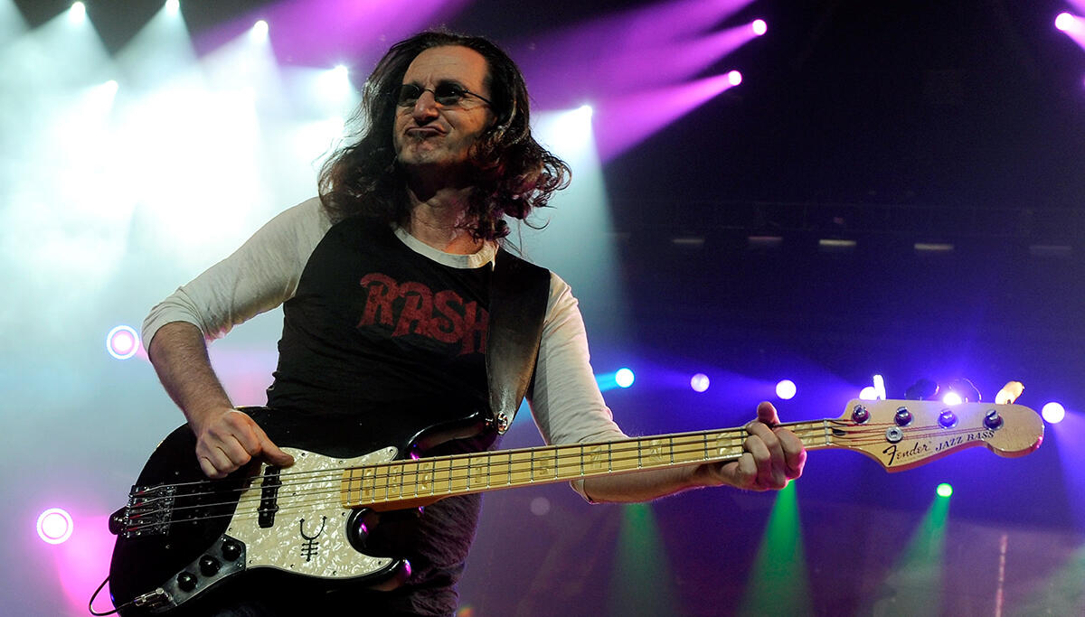 Geddy Lee Red Bass 7495