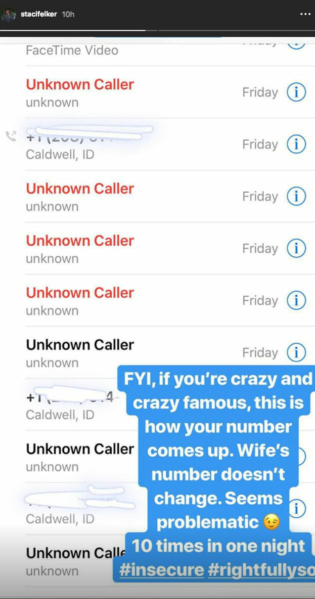 miranda lambert staci felker instagram story