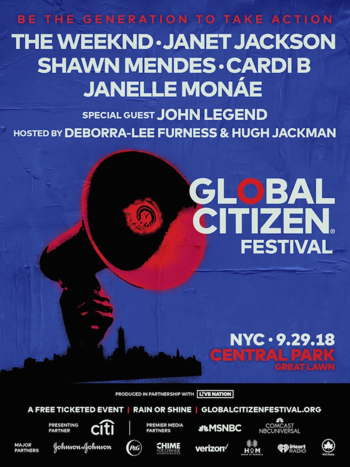 Global Citizen Festival 2018