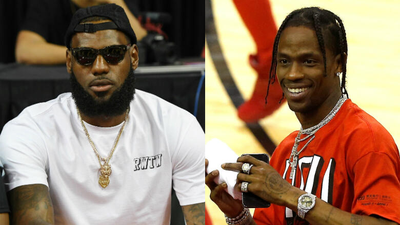 LeBron James Is 'Cooking Up Something Special' With Travis Scott | iHeart