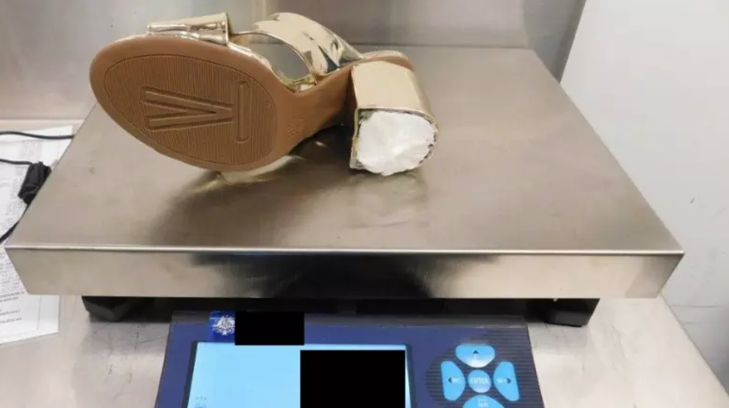 Nun caught smuggling cocaine in heels
