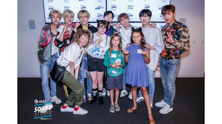 Monsta X at KIIS FM's AT&T Sound Studio