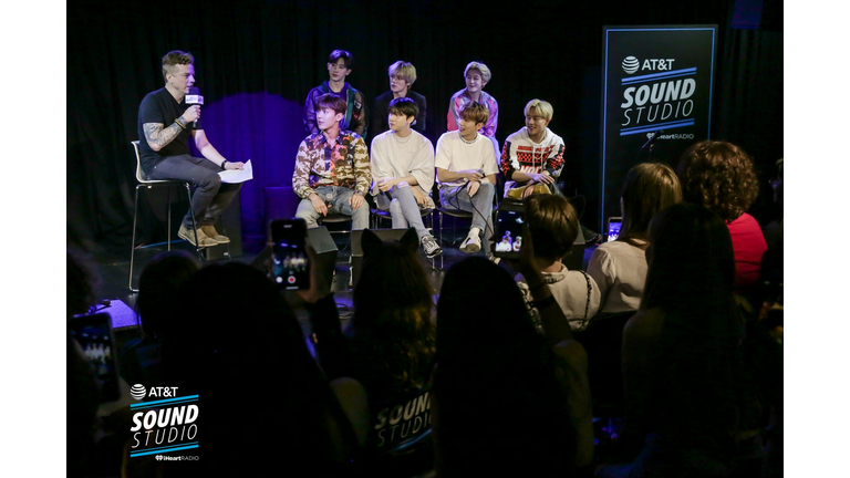 Monsta X at KIIS FM's AT&T Sound Studio