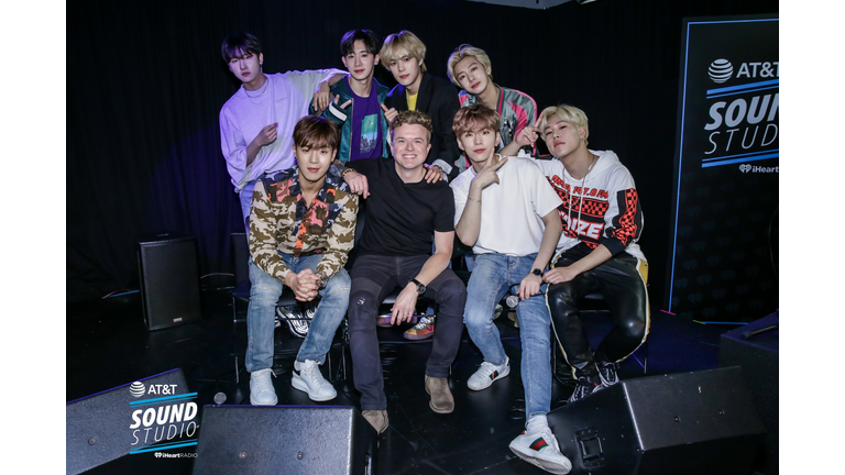 Monsta X at KIIS FM's AT&T Sound Studio