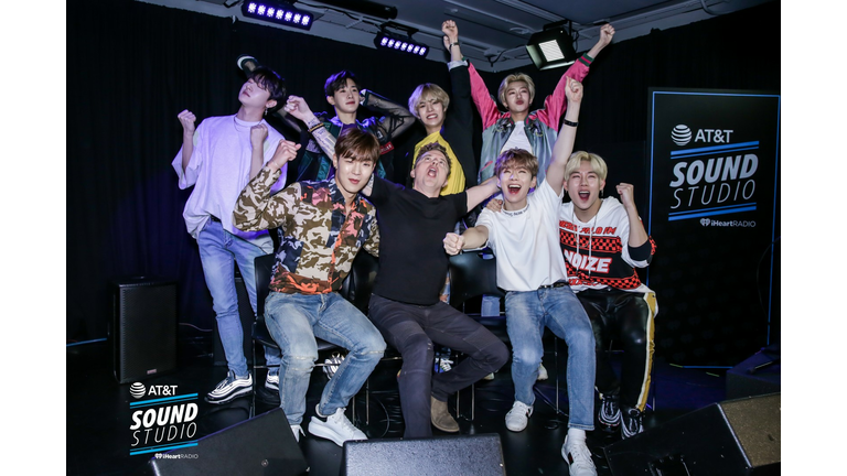 Monsta X at KIIS FM's AT&T Sound Studio