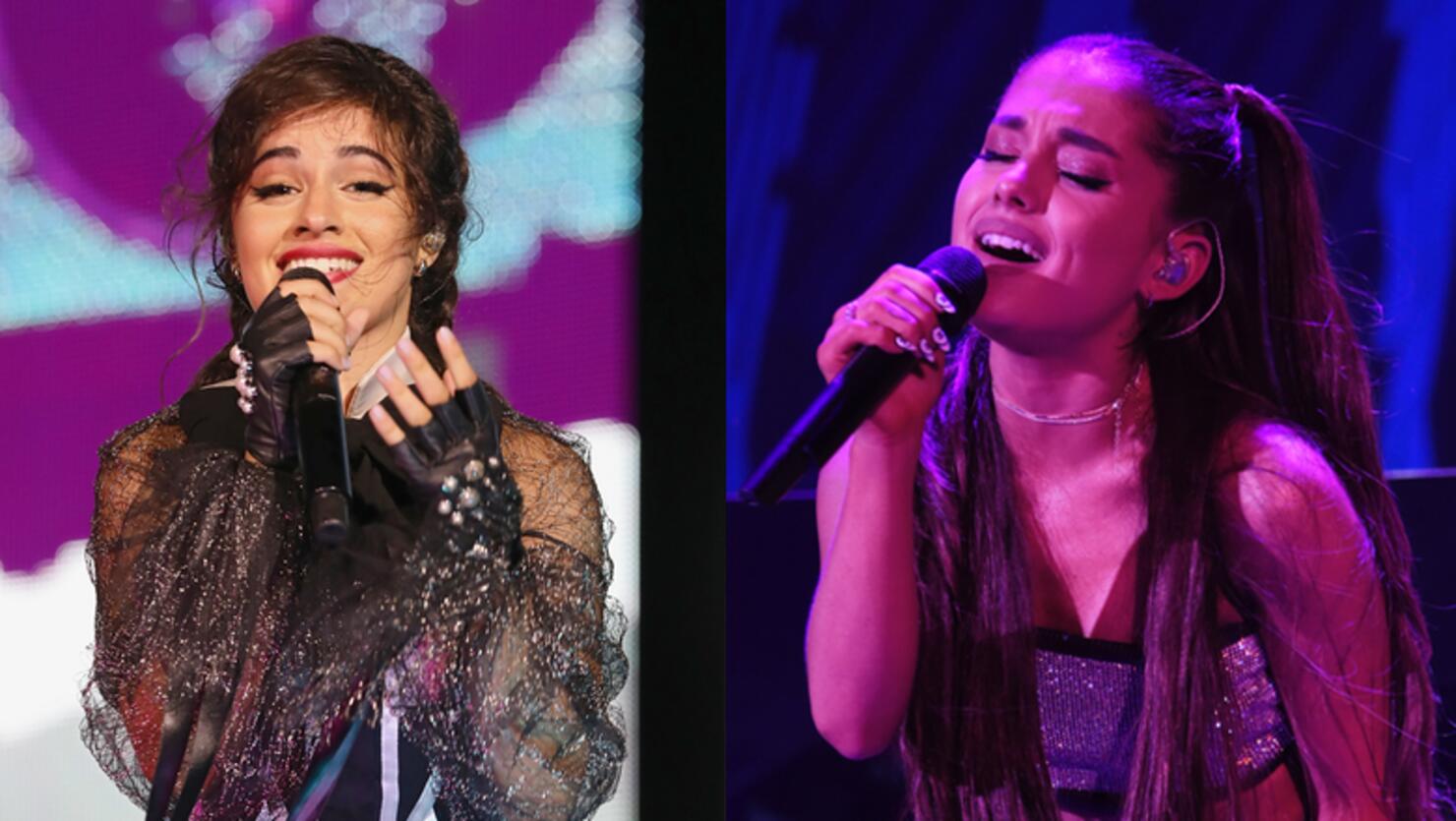 camila cabello ariana grande god is a woman