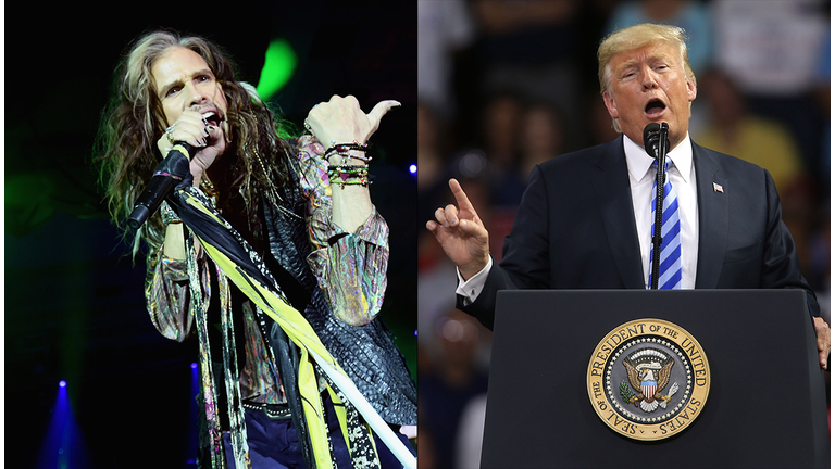 Steven Tyler, Lawyers Demand Trump Stop Using Aerosmith Music at Rallies