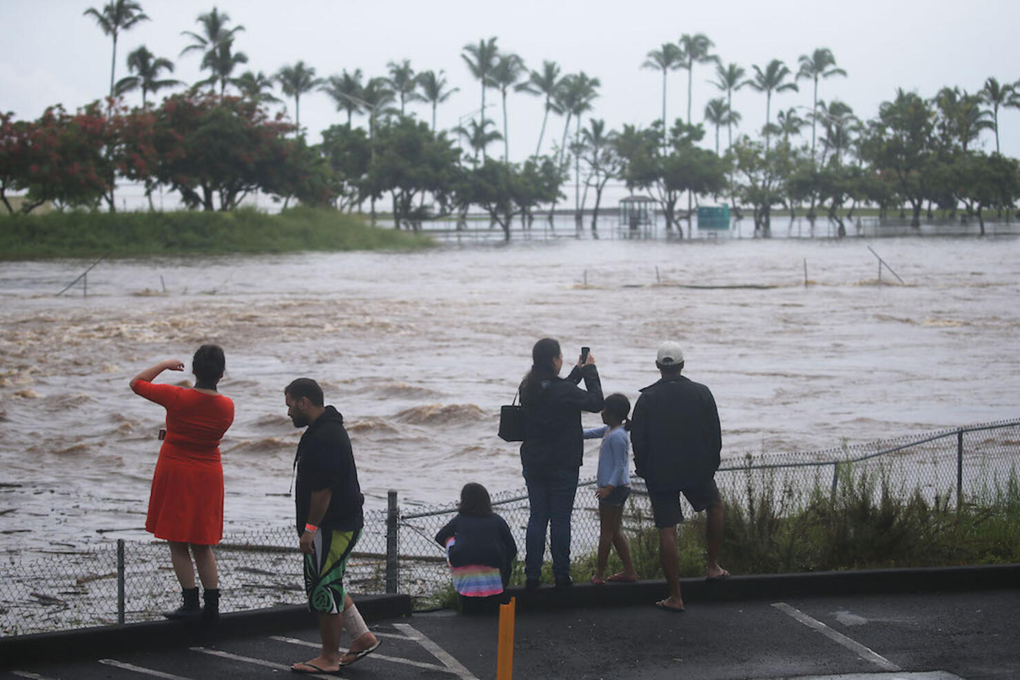 Tropical Storm Lane Hits Hawaii