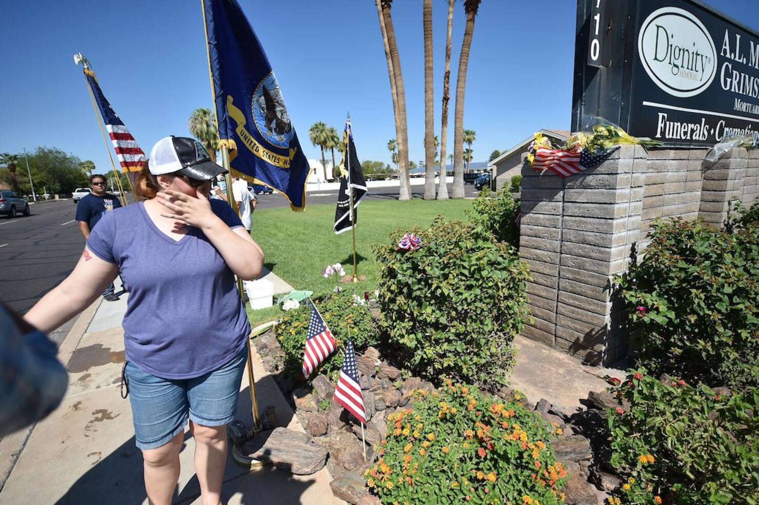 Arizonans Mourn The Death Of John McCain