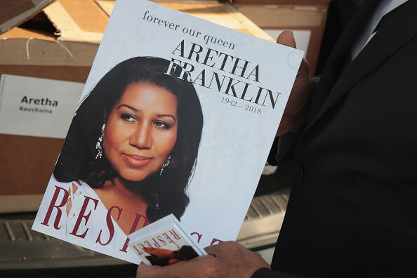 Aretha Franklin's Public Viewing