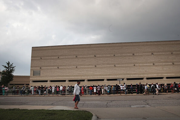 Aretha Franklin's Public Viewing