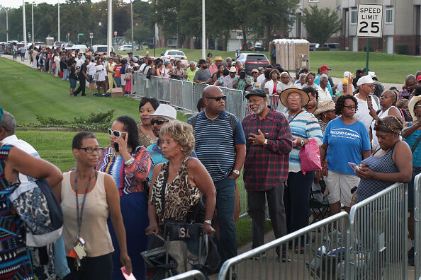 People came from all across the country to pay their respects to Aretha Franklin.