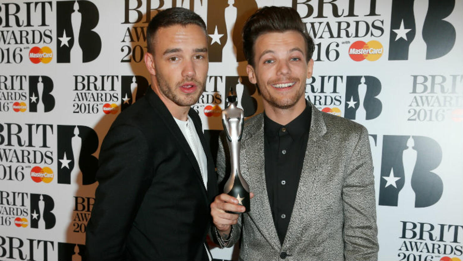 Louis Tomlinson looks stylish as he reunites with One Direction bandmate  Liam Payne