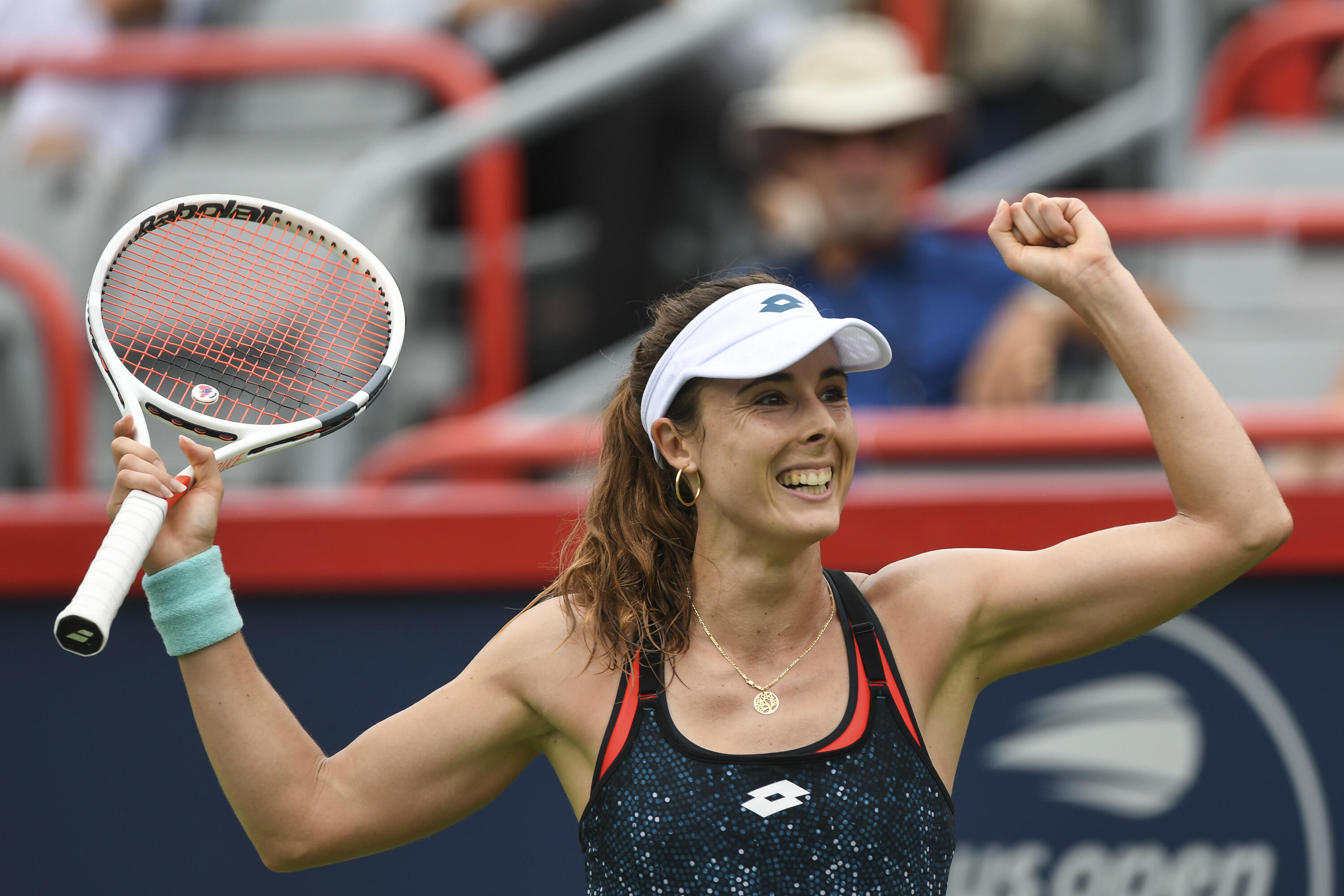 A Woman Tennis Player Was Penalized For Fixing Her Shirt During A Match At  The US Open