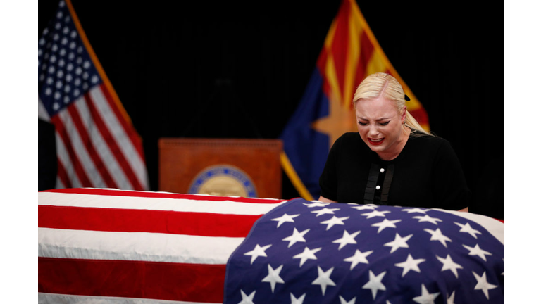 Meghan McCain at John McCain's funeral