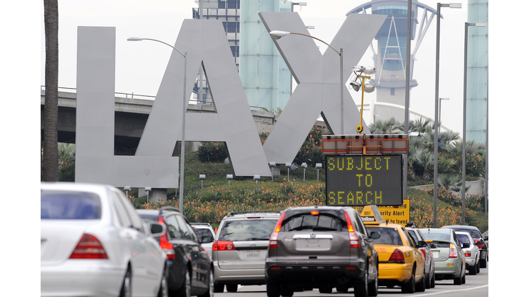 Heavy traffic at LAX over Labor day weekend