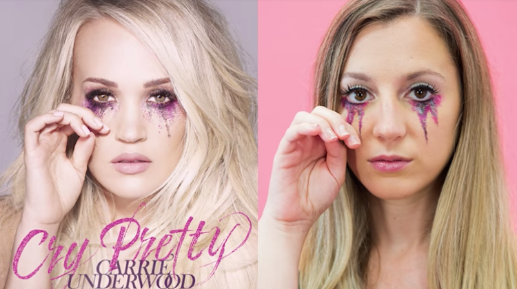 Carrie Underwood "Cry Pretty" Makeup Look