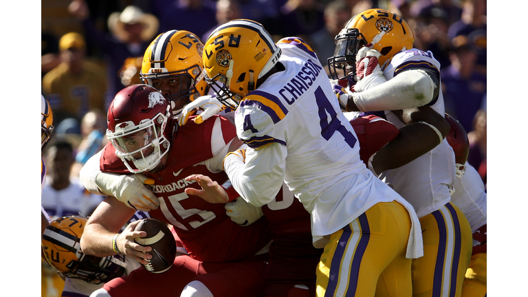 LSU K'Lavon Chaisson Getty Images