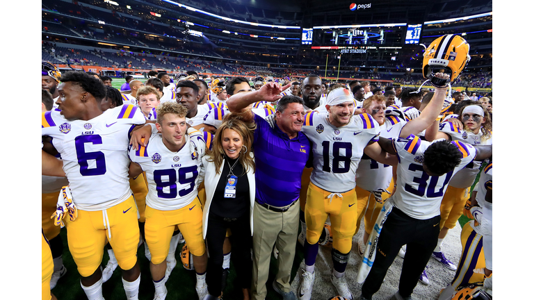 LSU Ed Orgeron Getty Images