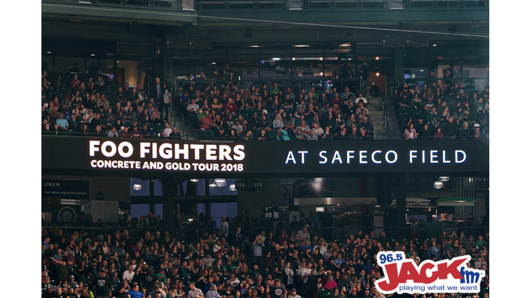 Foo Fighters at Safeco Field with Joy Formidable and Giants in the Trees