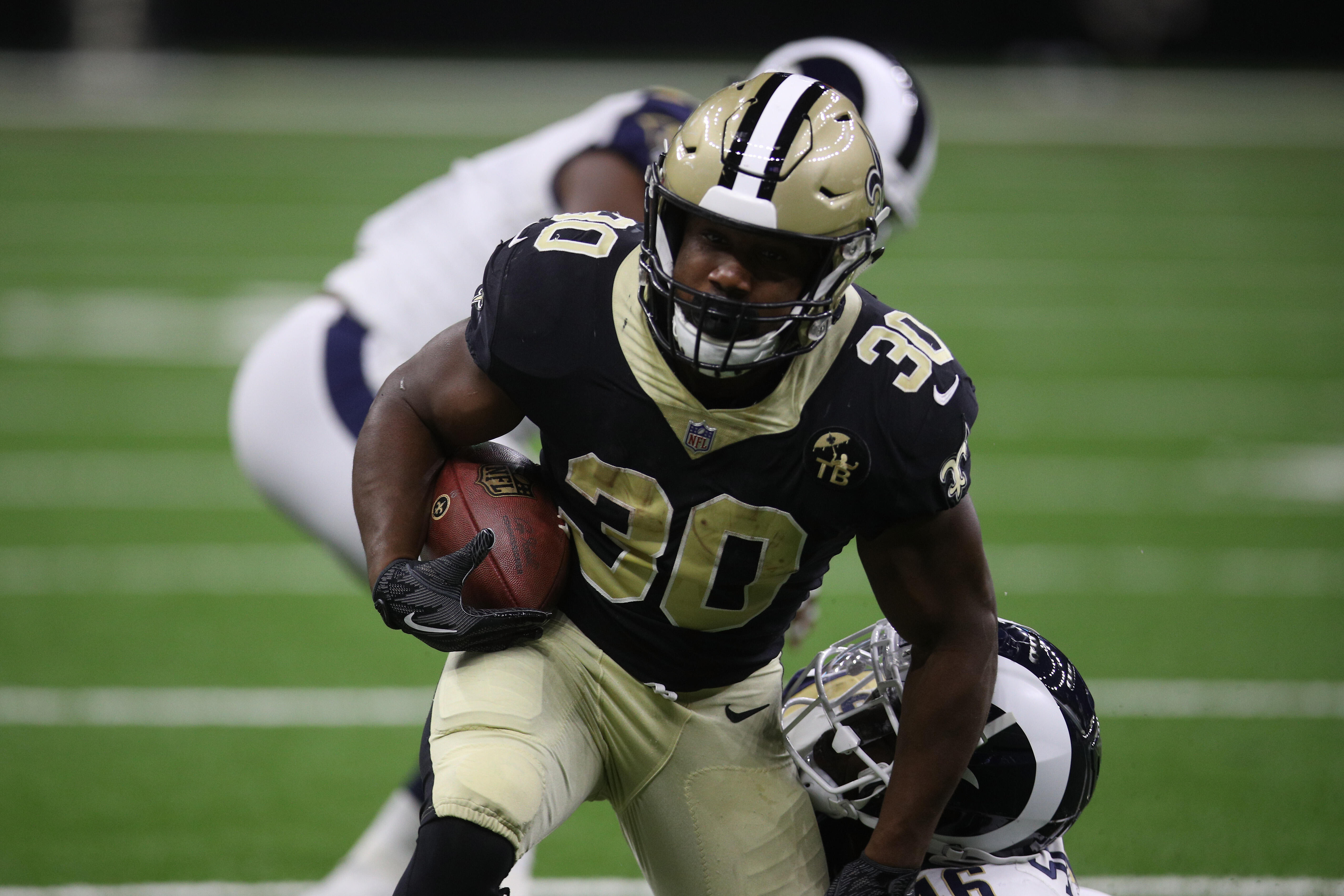 Saints Waive Rookie BR Boston Scott, Sign Ola - Thumbnail Image