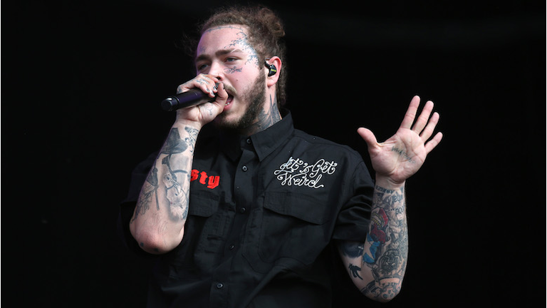 post malone car crash west hollywood