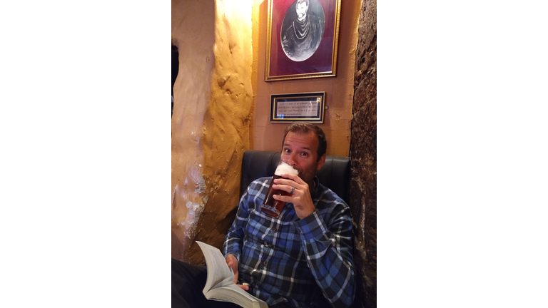 Matt loves Scottish beer!